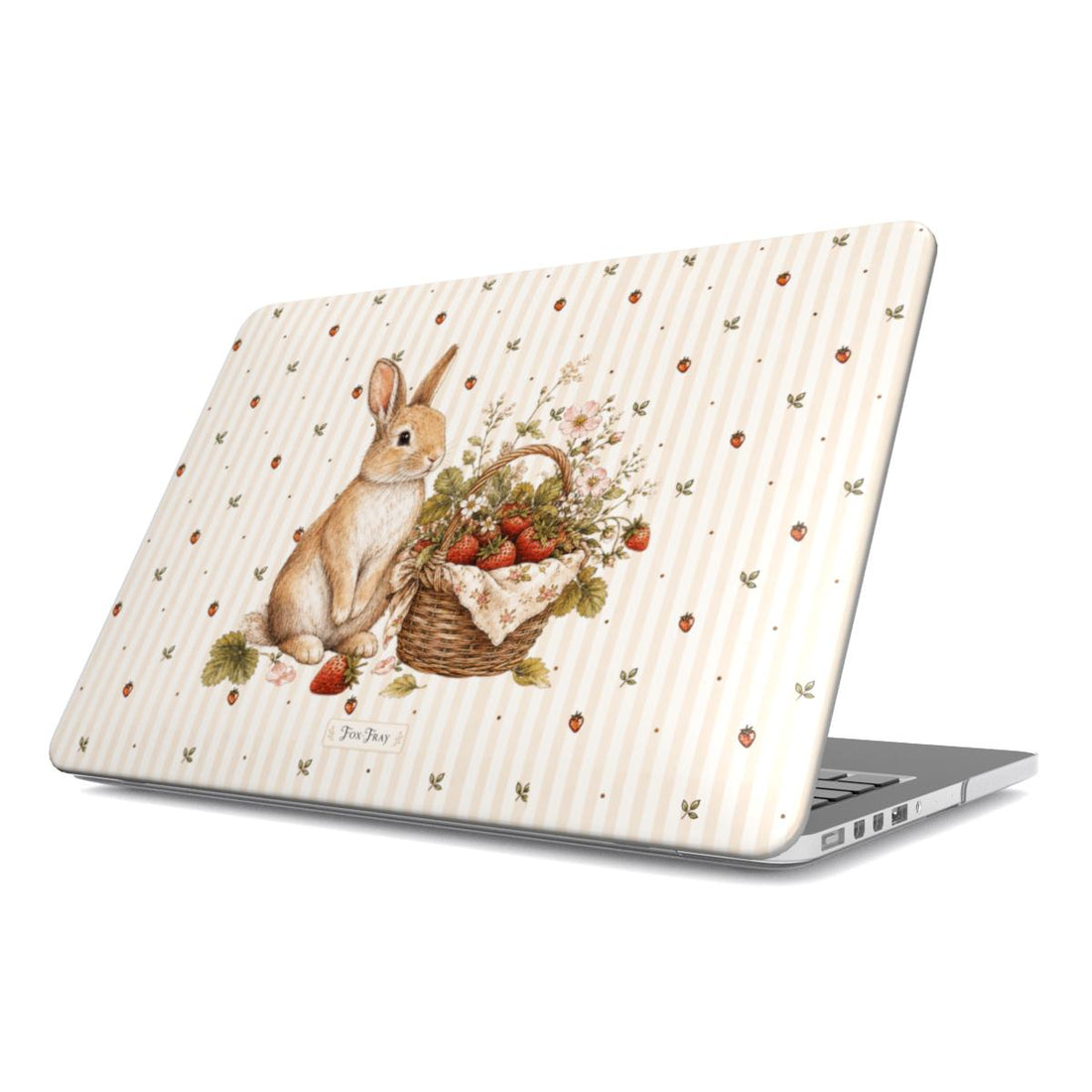 Bunny's Berry Basket - MacBook Hard Shell Case