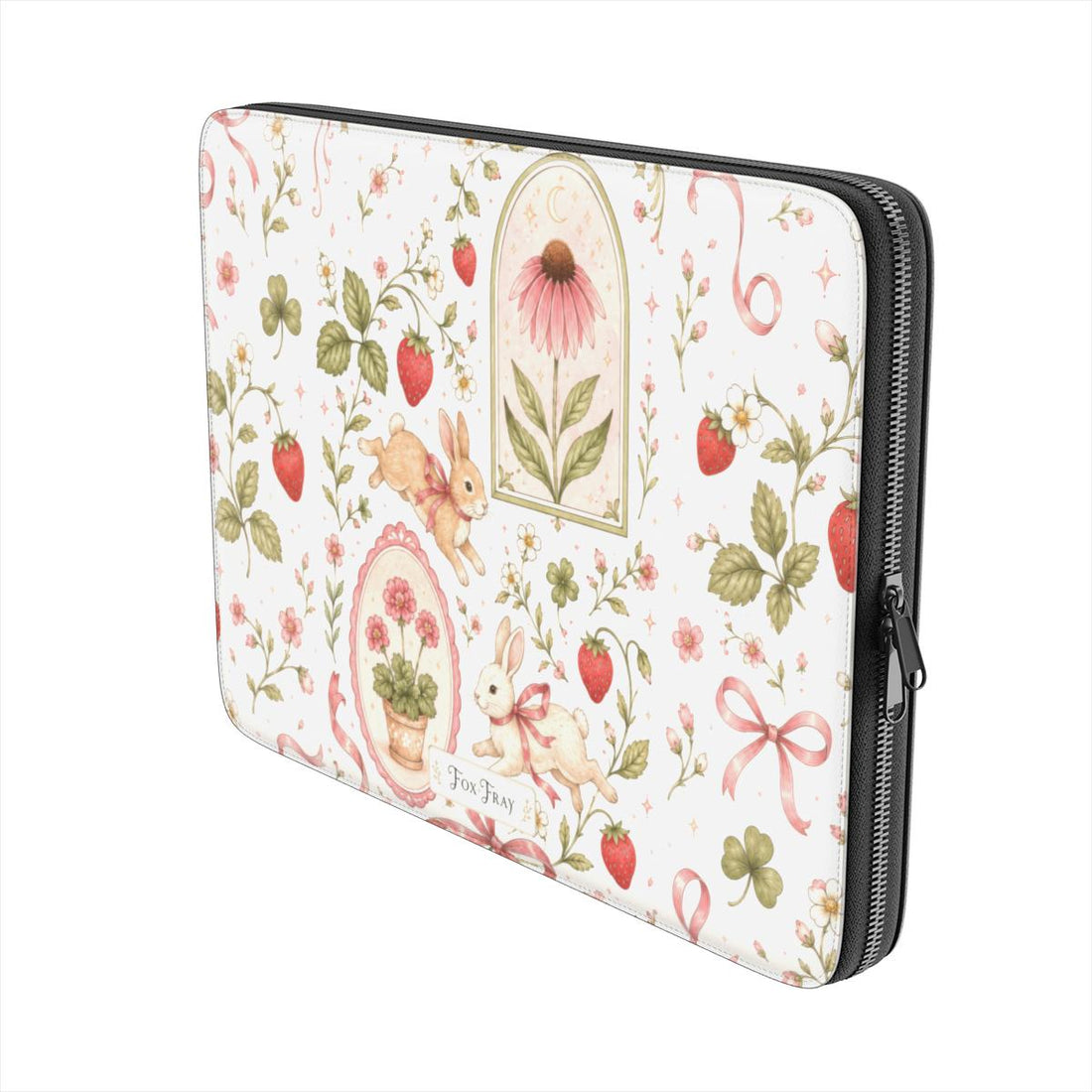 Bunnies and Bows - Premium Laptop Sleeve