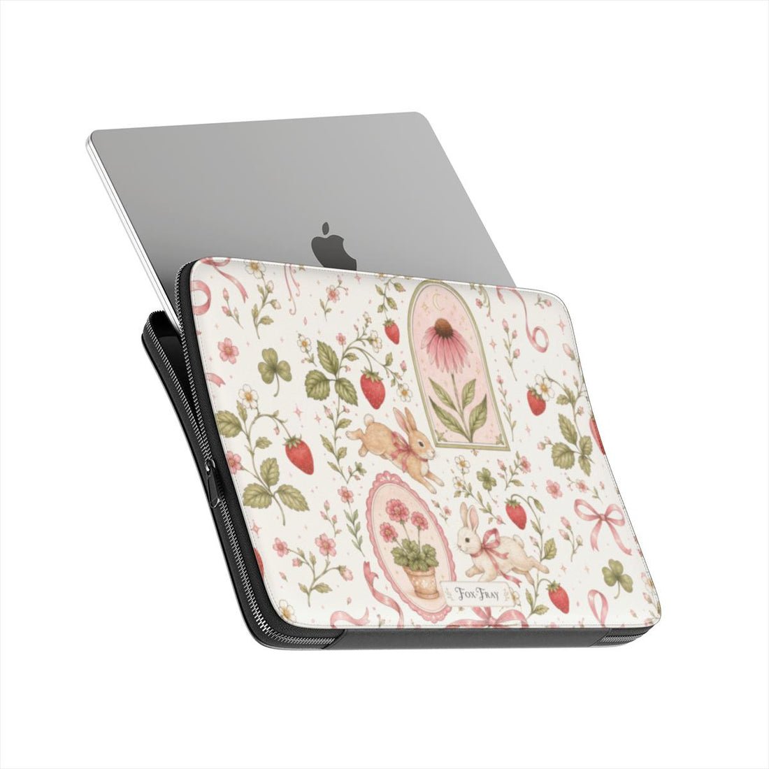 Bunnies and Bows - Premium Laptop Sleeve