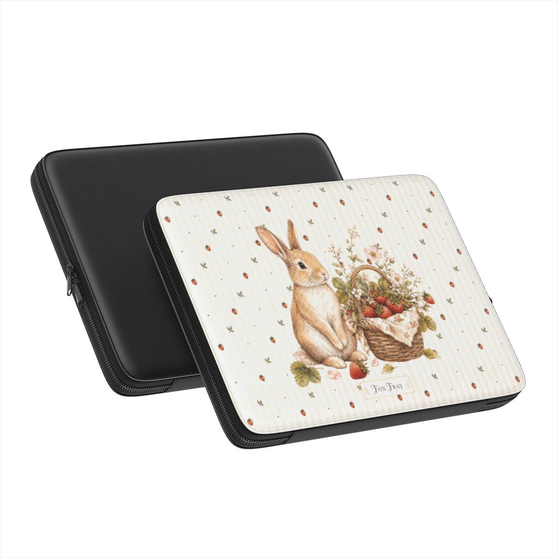 Bunny's Berry Basket - Premium Laptop Sleeve