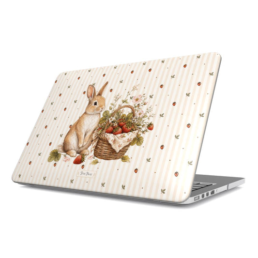 Bunny's Berry Basket - MacBook Hard Shell Case