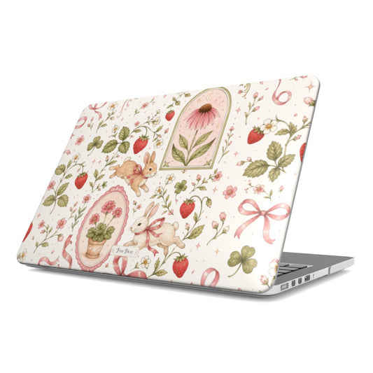 Bunnies and Bows - MacBook Hard Shell Case