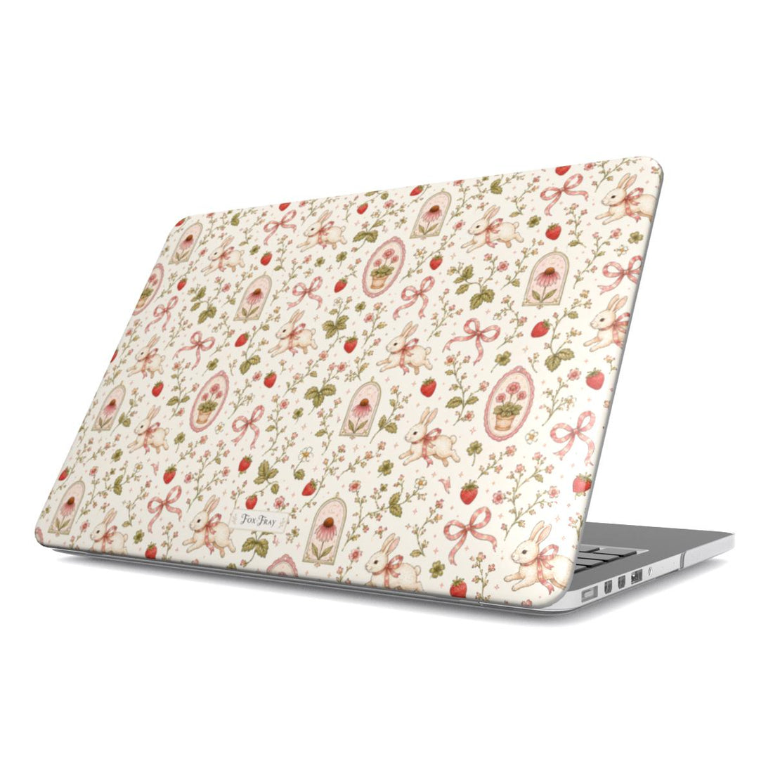 Bunnies and Bows - MacBook Hard Shell Case