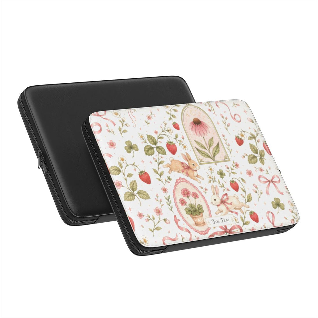 Bunnies and Bows - Premium Laptop Sleeve