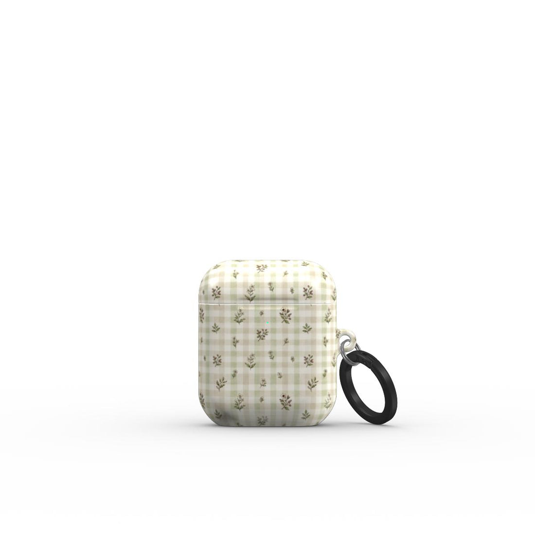 Sage Gingham Garden - AirPods Tough Case