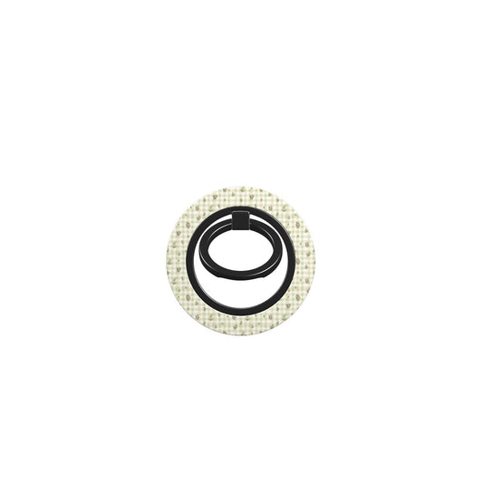 Sage Gingham Garden - Magnetic Phone Ring Holder