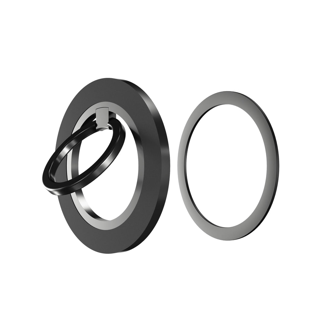 Sage Gingham Garden - Magnetic Phone Ring Holder