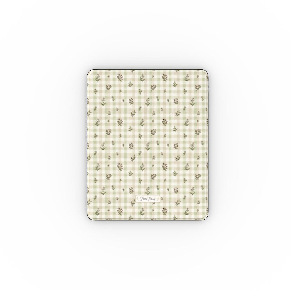 Sage Gingham Garden - iPad Case