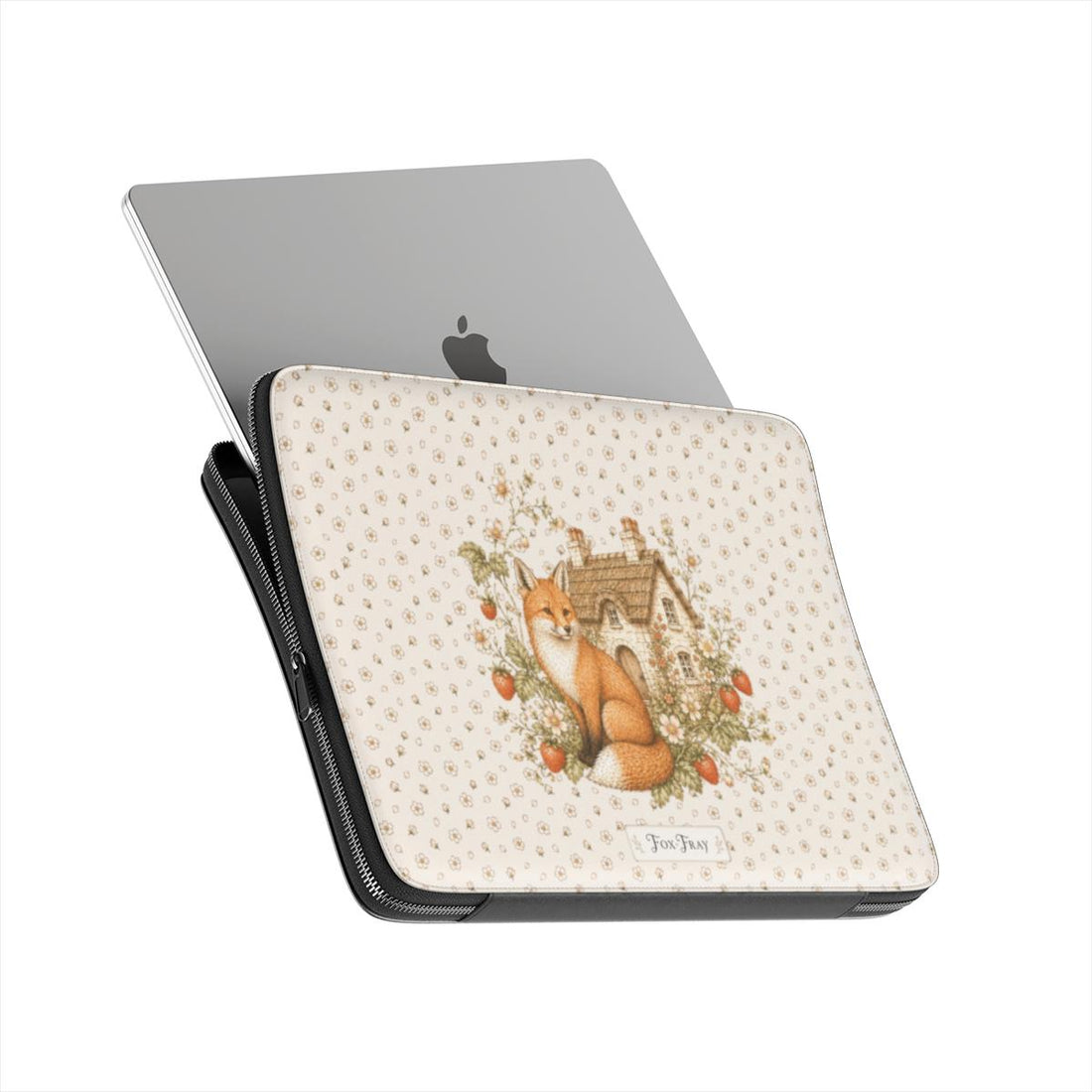 Strawberry Lane Fox - Premium Laptop Sleeve