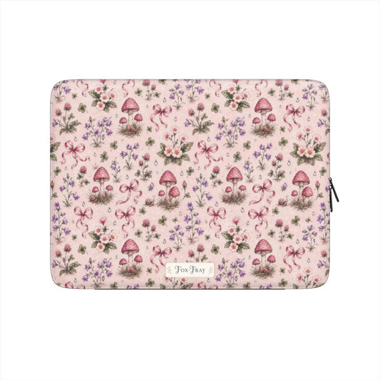 Toadstool Meadow - Premium Laptop Sleeve