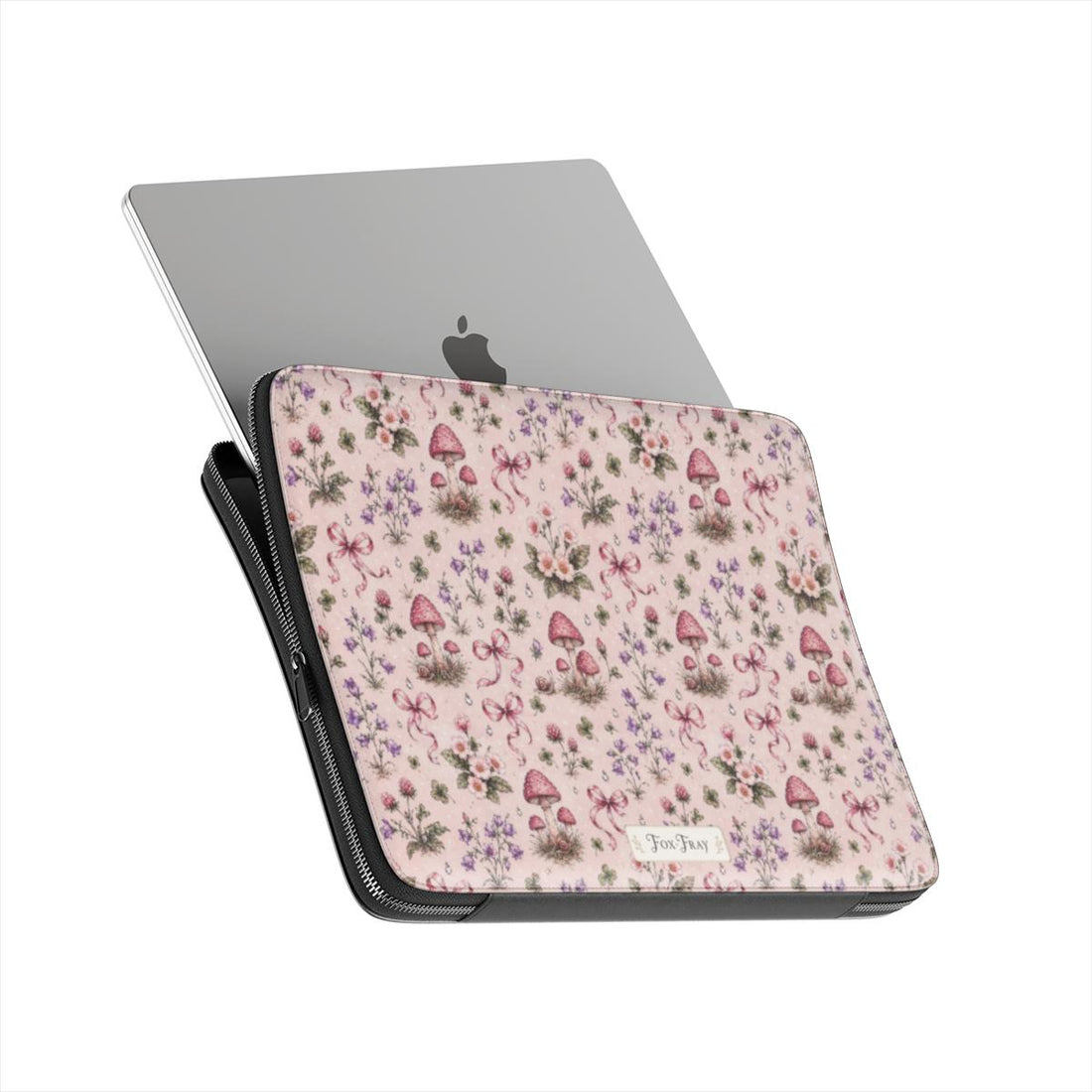 Toadstool Meadow - Premium Laptop Sleeve